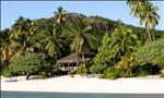 secluded beach bungalows on aitutaki